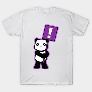 Politics Panda - Exclamation mark T-Shirt